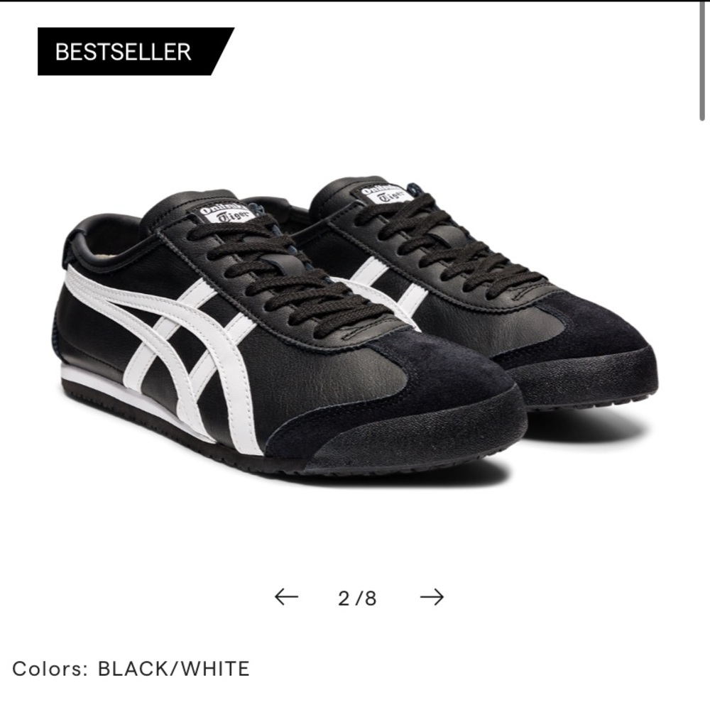 Onitsuka Tiger Mexico 66 Black Sneaker